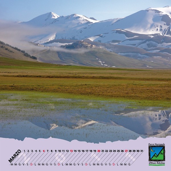 Calendario Parco Nazionale dei Monti Sibillini