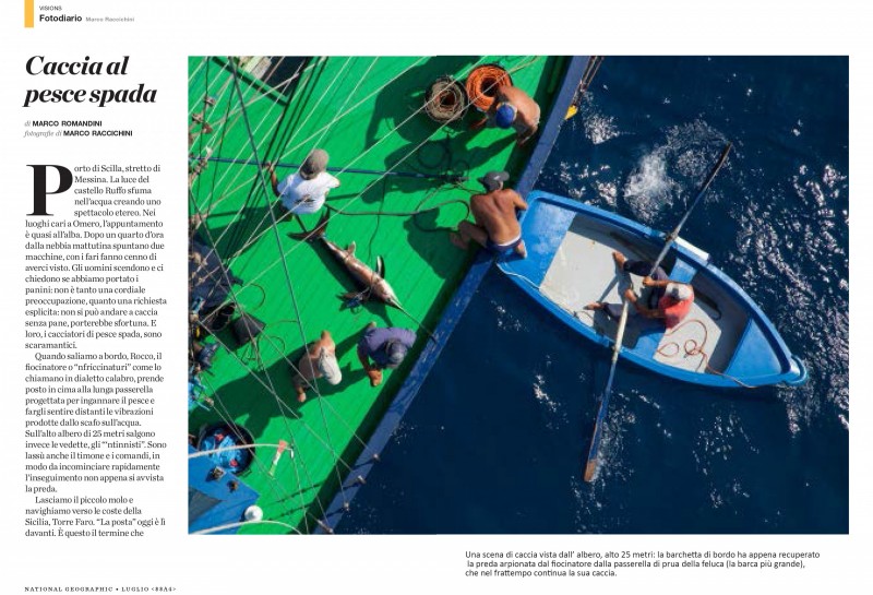 National Geographic Italia Magazine. Pesca millenaria.