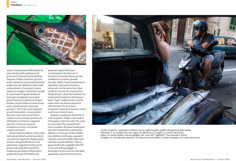 National Geographic Italia Magazine. Pesca millenaria.