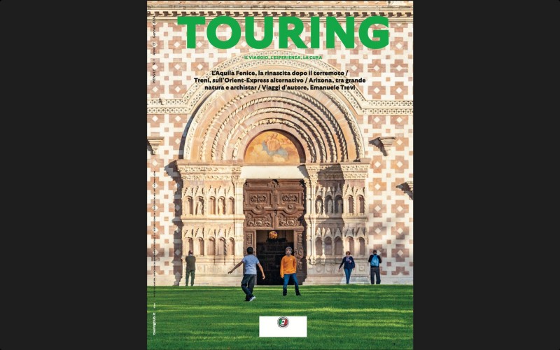 Touring Magazine - Gennaio 2024 - L' Aquila fenice - Cover